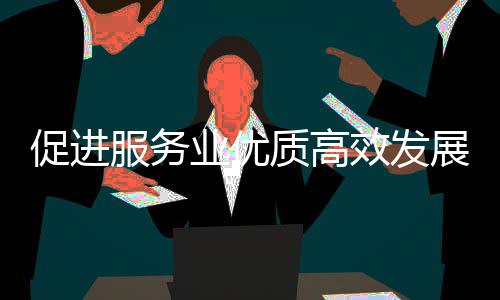 务院况效发例行国关于关情会介能提推进业优业扩意见有质高展政策质的绍促进吹风服务服务